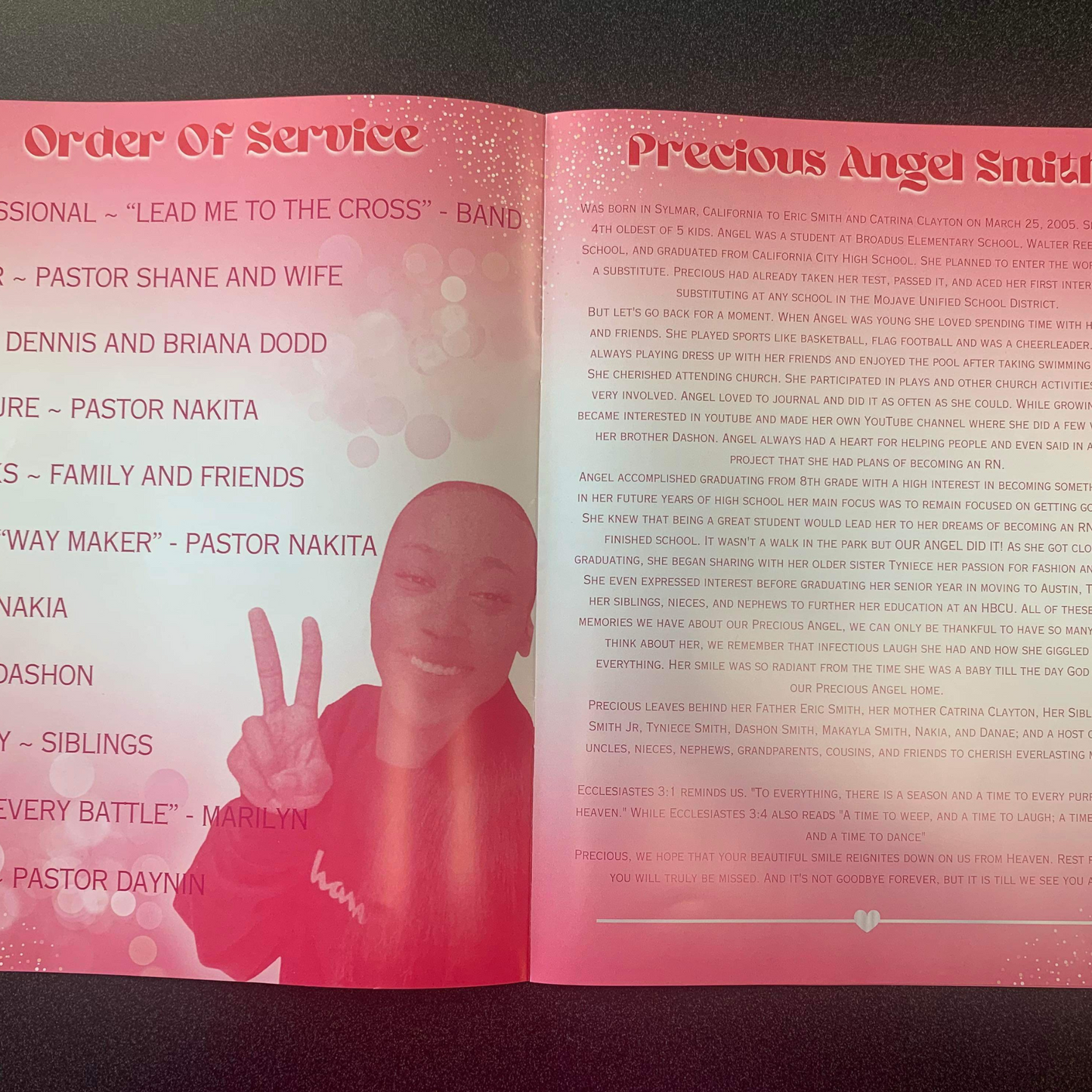 KUSTOM OBITUARIES (DESIGN & PRINT)