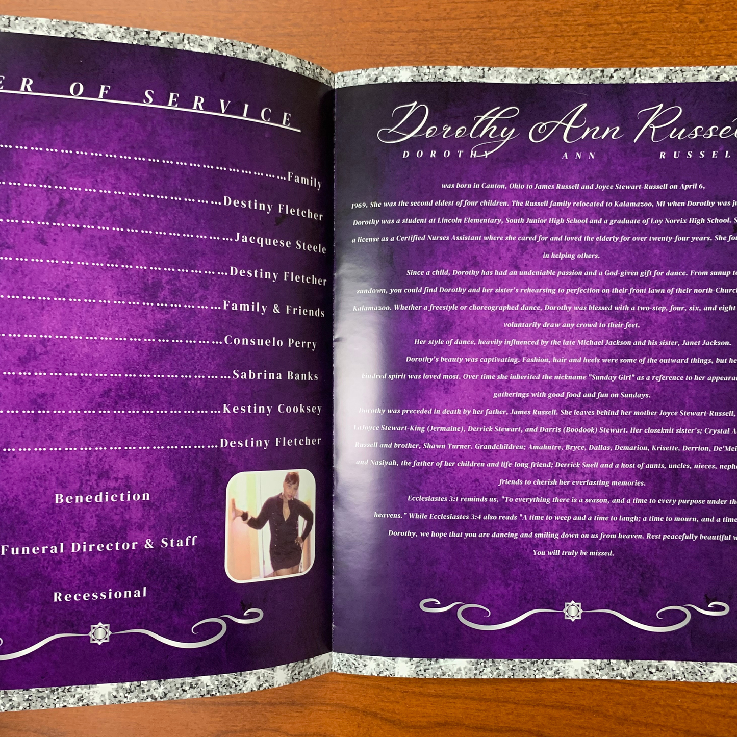 KUSTOM OBITUARIES (DESIGN & PRINT)