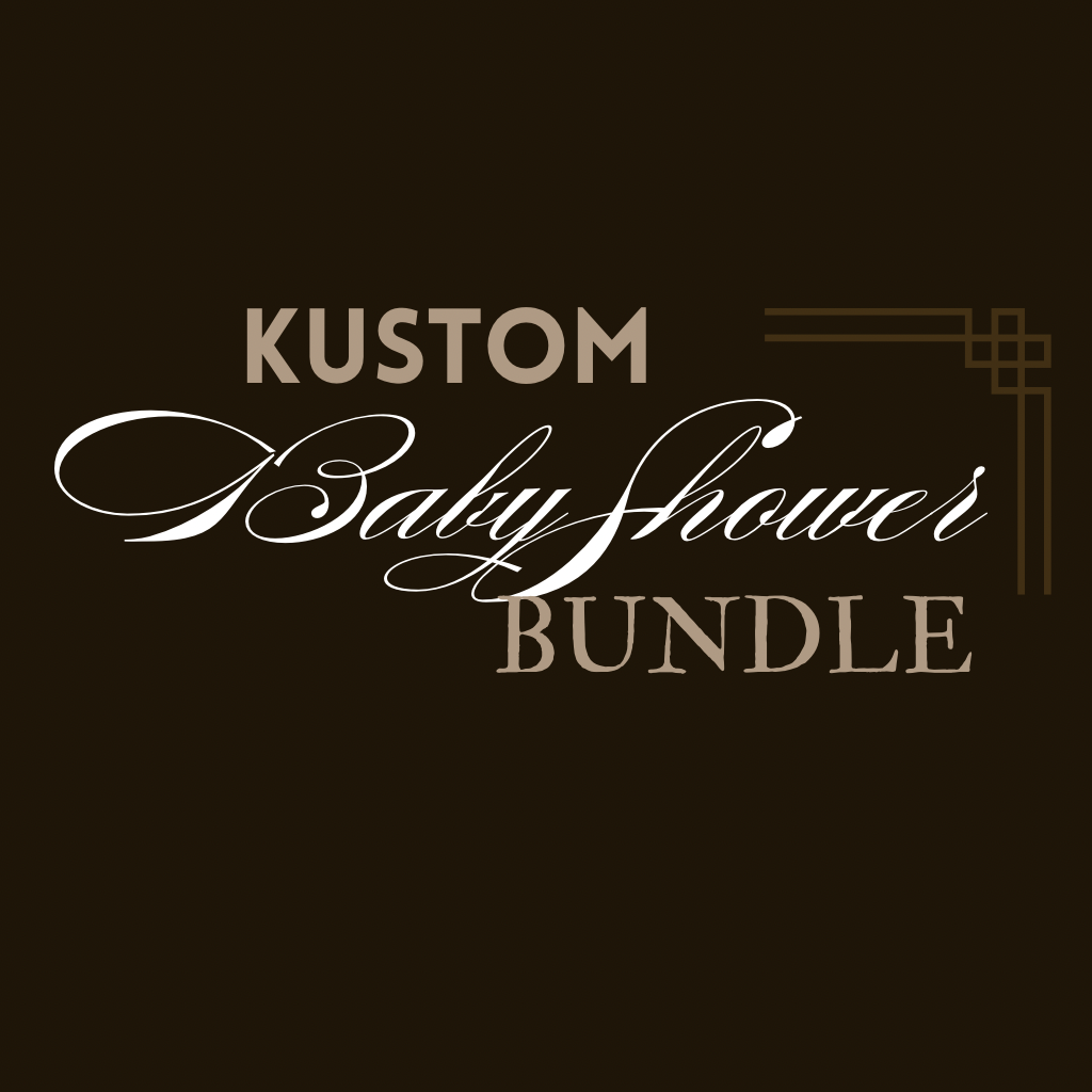 KUSTOM BABYSHOWER BUNDLE